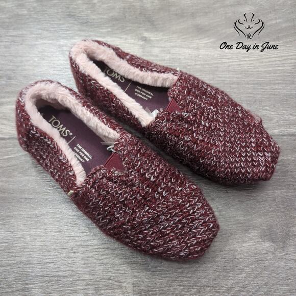 Toms Slippers Size W5 - Picture 1 of 5